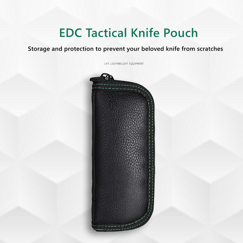 Couteau pliant, sac en cuir, é - Edc Carry Kit avis et prix