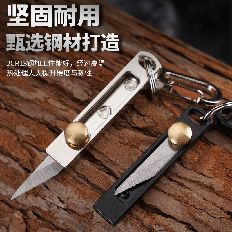 Mini couteau en acier inoxydab - Edc Carry Pocket Knife avis et prix